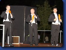 Kleines Fest - Die drei Jongleure