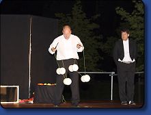 Kleines Fest - Die drei Jongleure